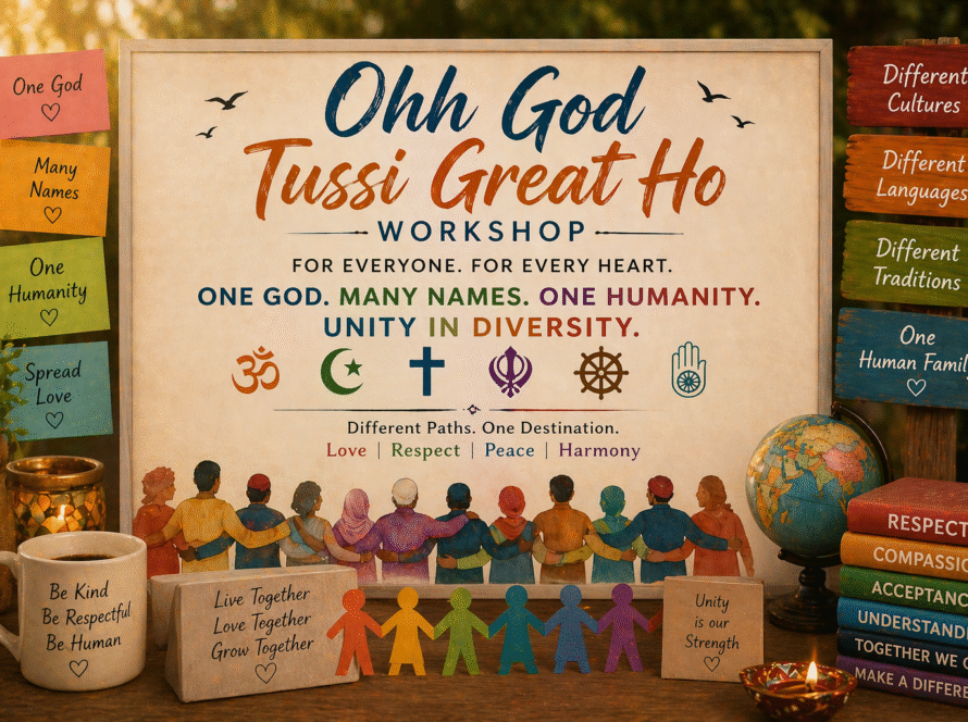 Ohh… God Tussi Great Ho workshop